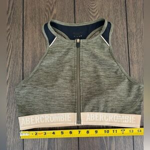 Abercrombie Green Sports Bra